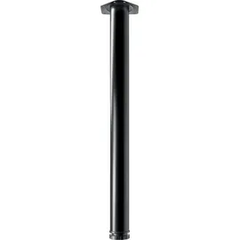 Hettich Tischbein Zela 6,0 x 70 cm Stahl schwarz 1 Stück