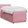 vidaXL Boxspringbett 180 x 200 cm Rosa