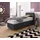 Westfalia Schlafkomfort Boxspringbett, wahlweise mit LED-Beleuchtung, grau