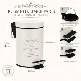 Testrut Paris 3 l Altweiß