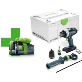 Festool TDC 18/4 Basic inkl. 1 x 5,0 Ah + Ladegerät + Systainer