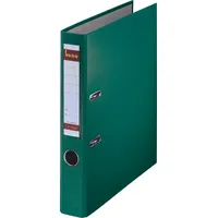 Leitz Ordner No.1, PP-kaschiert, Einsteckrückenschild, A4, 52 mm, grün
