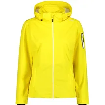CMP Damen Softshelljacke Woman Jacket Zip Hood 39A5016-R460 48 - Lemon - 48