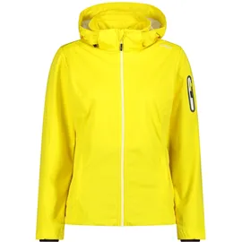 CMP Damen Softshelljacke Woman Jacket Zip Hood 39A5016-R460 48 - Lemon - 48
