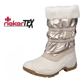 Rieker Damen P9470 Hochschaftstiefel, Beige, 38 EU