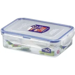 LOCK & LOCK Vorratsdose 0,55 l – rechteckig, 181 × 128 × 52 mm, luftdicht