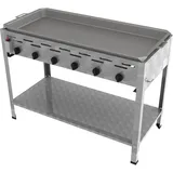 ChattenGlut, Gasgrill, Gasbräter 6-flammig mit Pfanne (22 kW)