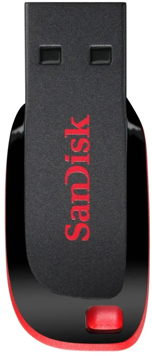 SanDisk Cruzer Blade USB-Stick 16 GB USB Typ-A 2.0 Schwarz, Rot