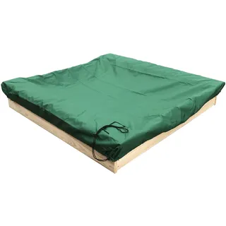 Sandkastenplane Sandkastenabdeckung Plane Abdeckplane mit Zugband Sandkasten (180x180)