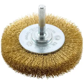 FORUM Rundbürste Messingdraht 6 mm 50 mm gewellt