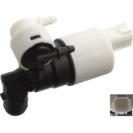 FEBI BILSTEIN 103391 Waschwasserpumpe Scheibenreinigung für Scheibenreinigungsanlage , 1 Stück