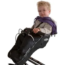 Deryan Bike-a-way Fußsack Schwarz