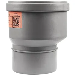 PP-Reduzieradapter I/A (Ausführung: DN90I/75A Konzentrisch)