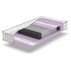 Betten-ABC ProVital – Ergonomische 7-Zonen Tonnentaschenfederkernmatratze