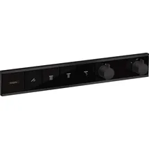 Hansgrohe RainSelect Thermostat Unterputz für 4 Verbraucher Mattschwarz 15382670