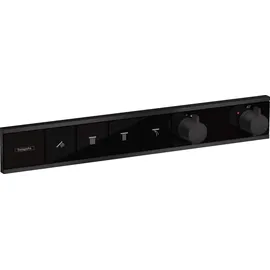 Hansgrohe RainSelect Thermostat Unterputz für 4 Verbraucher Mattschwarz 15382670