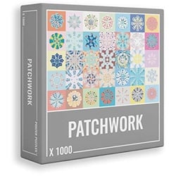 Cloudberries Patchwork - Premium 1000 Teile Puzzle für Erwachsene mit tollen Patchwork-Decken-Design. Buntes Erwachsenenpuzzle in Europa hergestellt. (Neu differenzbesteuert)