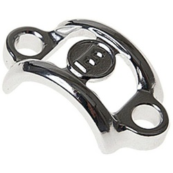MAGURA Bremshebelschelle Aluminium für HS + MT Bremsen | Chrom polier