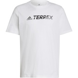 adidas Terrex Logo Herren T-Shirt-Weiss-S