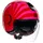 AGV Eteres Tropea Jethelm - Rot/Pink / M