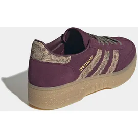 adidas Handball Spezial Bold Damen Weite E Maroon/Magic Beige/Olive Strata 41 1/3