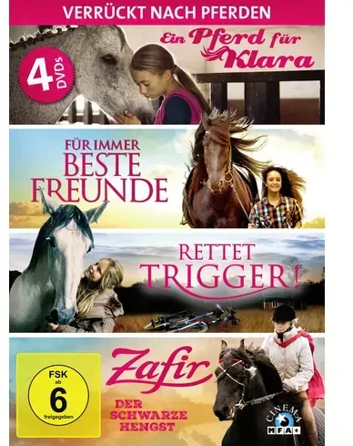 Verrückt nach Pferden - Die ultimative Pferde-Box  [4 DVDs]