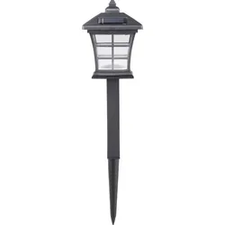 EC23234 Solar-Gartenleuchte LED Schwarz