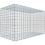Gabiona C-Ring-Gabione 60 x 100 x 50 cm Maschenw 5 x 5 cm