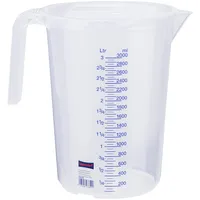 Hünersdorff Messbecher transparent