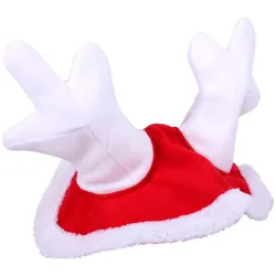 QHP Rentier Ohrhaube Weihnachten