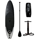 Deep Sea SUP Board Set Pro in Schwarz 300cm | Gr.: onesize