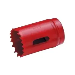 Cimco 20 7425, Einzelbild, Bohrer, Kupfer, Edelstahl, Stahl, Holz, Rot, Bimetall