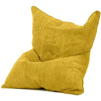 Green Bean XXL Sitzsack aus Cordstoff 370 Liter EPS-Perlen