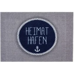 Homelike Fußmatte mit Aufdruck Heimat Hafen 40x60 cm