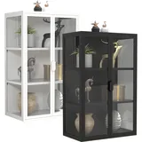 VCM VCM, Vitrine + Buffetschrank, Wandvitrine Hängevitrine Glas Floka L