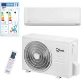 QLIMA Split Klimaanlage Klimagerät Inverter Heizfunktion A+++ 2,6 kW 9.000 BTU