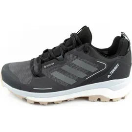 adidas Damen TERREX Skychaser 2 GTX Walking Shoe, Core Black/Halo Silver/Halo Blue, 36 2/3