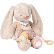 Nattou Aktiv-Kuscheltier Kaninchen Pomme 40 cm Altrosa