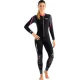 Cressi Neoprenanzug Lei Schwarz/Grau/Rosa L