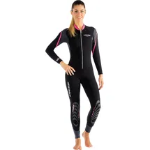 Cressi Neoprenanzug Lei Schwarz/Grau/Rosa L