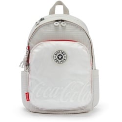 kipling Coca-Cola + Delia Backpack M CC White Bone