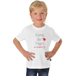 T-Shirt » T-Shirt Papas Liebling«, (1 tlg.), Gr. 92, weiss, , 557347-92