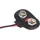 AccuCell Batterieclip 9V Block T-Form Schwarz