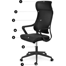 Sofotel Labi Netzstoff Schwarz