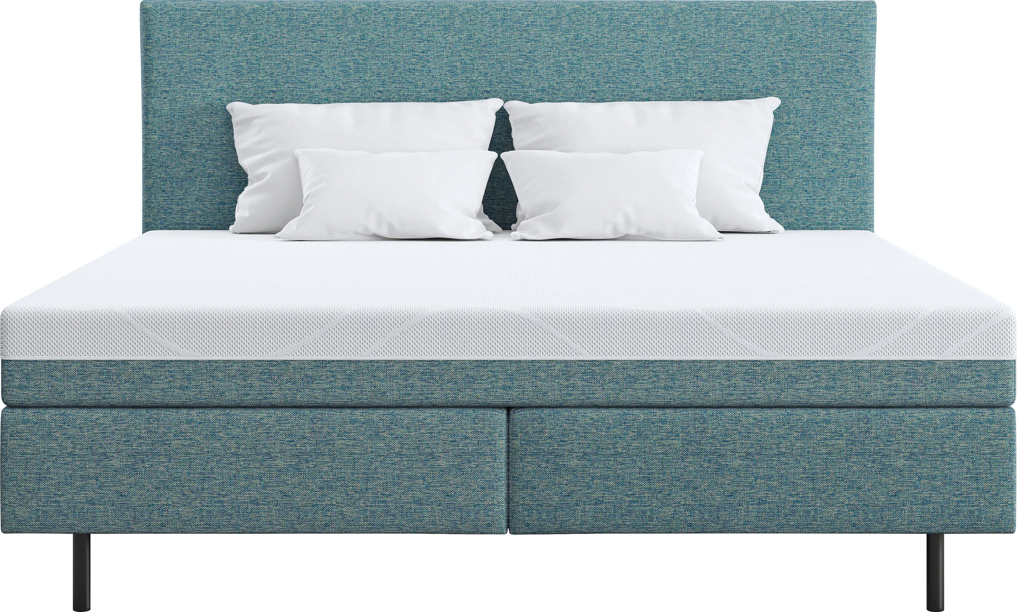 Schlaraffia Boxspringbett myNap, mit Tonnentaschenfederkern-Matratze Schlaraffia Casual Aquamarine