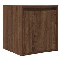 VidaXL Wand-Nachttisch Braun Eichen-Optik 38x34x40 cm
