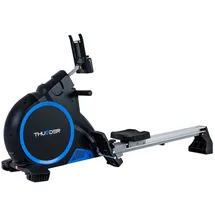 Thunder RUDERGERÄT ARGO | Elektromagnetisches Widerstandssystem | 16 Widerstandsstufen | Effektives Ganzkörpertraining | Gewicht: 4... - Schwarz