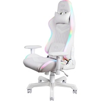 deltaco GAM-080 RGB Gaming Chair weiß