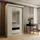 masseno Schwebetürenschrank LUCENZA 120 x 216 x 61 cm Gelb