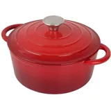 casativo Gusseisen Topf 22 cm rund